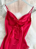Lace Satin Nightgown - Image 3