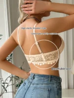 Front Closure Lace Bra - Image 3