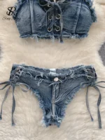 Denim Bikini Set - Image 4