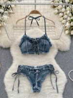 Denim Bikini Set - Image 8