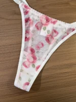 Rose Mesh Lingerie Set - Image 5
