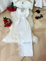 Lace Satin Nightgown - Image 9