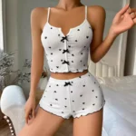 Heart Shorts Pajamas - Image 2