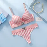 Striped Bra Panty Set - Image 6