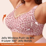 Leopard Wireless Bra - Image 2