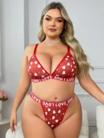 Love Print Bra Set - Image 3