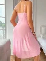 Pink Floral Nightdress - Image 2