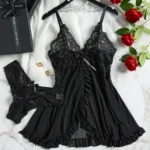 Lace Slip Nightdress - Image 3