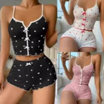 Heart Shorts Pajamas - Image 3