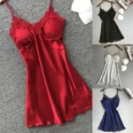 Silk Lace Nightdress - Image 2
