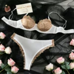 Satin Lace Bra Set - Image 6