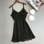 Silk Lace Nightdress - Image 9