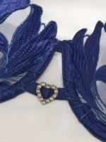 Floral Embroidery Bra Set - Image 3