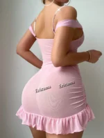 Butterfly Lingerie Dress - Image 5