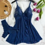 Lace Slip Nightdress - Image 4