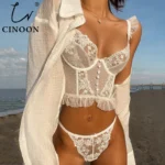 French Lace Lingerie Set - Image 2
