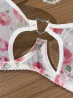 Rose Mesh Lingerie Set - Image 2