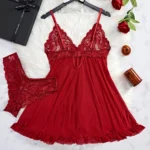 Lace Slip Nightdress - Image 2
