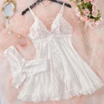 Lace Slip Nightdress - Image 6