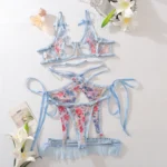 Floral Garter Lingerie - Image 5