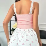 Floral Cami Pajama Set - Image 2