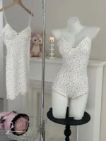 Floral Lace Bodysuit - Image 4
