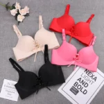 Lace Up Seamless Bra - Image 3