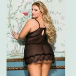 Eyelash Lace Babydoll - Image 3