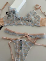 Patchwork Lace Bra Set - Image 6