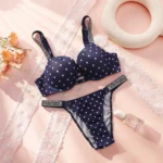 Polka Dot Bra Set - Image 5