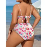 Floral Ring Bikini Set - Image 2