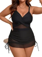 Ruched Swimdress Set - Image 5