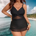Ruched Swimdress Set - Image 6