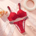Polka Dot Bra Set - Image 4