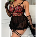 Butterfly Mesh Nightdress - Image 7