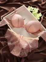 Bow Lace Bra Set - Image 5