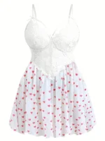 Heart Mesh Babydoll - Image 7