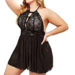 Halter Lace Nightdress - Image 3