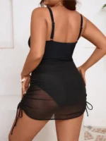 Ruched Swimdress Set - Image 2