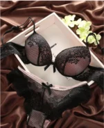 Bow Lace Bra Set - Image 6