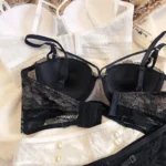 Hollow Lace Bra Set - Image 5