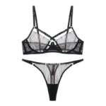 Sheer French Bra Set - Image 4