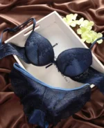Bow Lace Bra Set - Image 4