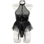 Mesh Skirt Bodysuit - Image 9