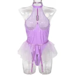 Mesh Skirt Bodysuit - Image 11
