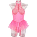 Mesh Skirt Bodysuit - Image 8