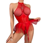 Mesh Skirt Bodysuit - Image 5