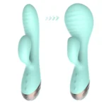 Inflatable Wellness Massager with adjustable function, silicone and ABS body, inflate key, deflate key, and discreet adult wellness design