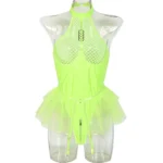 Mesh Skirt Bodysuit - Image 7