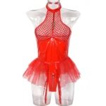 Mesh Skirt Bodysuit - Image 10